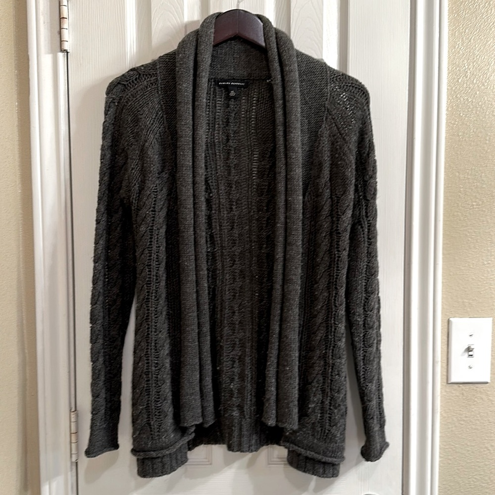 Banana Republic Cardigan Cable Knit Sweater